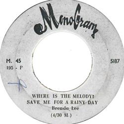 Download Various - Where Is The Melody