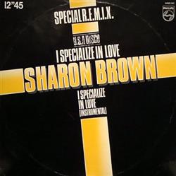 Download Sharon Brown - I Specialize In Love Special REMIX USA Disco