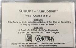 Download Kurupt - Kuruption West Coast