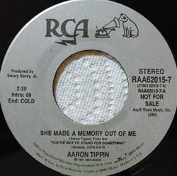Download Aaron Tippin - She Made A Memory Out Of Me