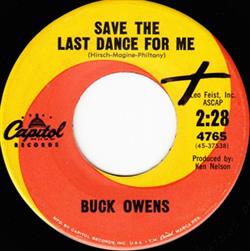 Download Buck Owens - Save The Last Dance For Me King Of Fools