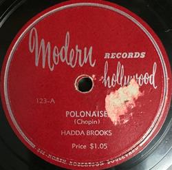 Download Hadda Brooks Hadda Brooks Trio - Polonaise Polonaise Boogie