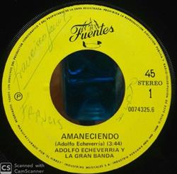 Download Adolfo Echeverria Y La Gran Banda, Joe Rodríguez Y Su Grupo Latino - Amaneciendo