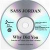écouter en ligne Sass Jordan - Why Did You