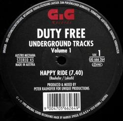 Download Duty Free - Underground Tracks Volume 1