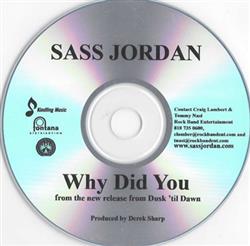 Download Sass Jordan - Why Did You