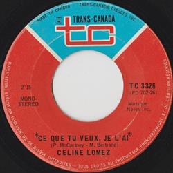 Download Celine Lomez - Ce Que Tu Veux Je LAi LAutoroute