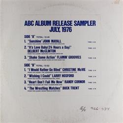 Download Various - ABC Album Release Sampler July 1976