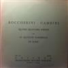 Album herunterladen Luigi Boccherini, Giovanni Giuseppe Cambini - Quatre Quatuors Inedits