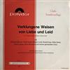 télécharger l'album Various - Verklungene Weisen Von Liebe Und Leid