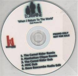 Download Lorraine - When I Return To The World Club Promo CD