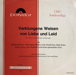 Download Various - Verklungene Weisen Von Liebe Und Leid