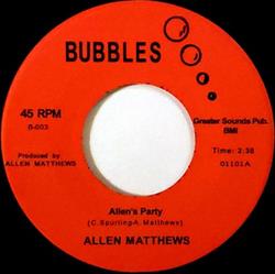 Download Allen Matthews - Allens Party Good Loving Care