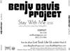 ascolta in linea Benjy Davis Project - Stay With Me