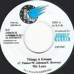 Download Mr Lexx - Things A Gwaan