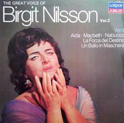 Download Birgit Nilsson, Verdi - The Great Voice Of Birgit Nilsson Vol 2