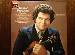 Download Itzhak Perlman Paganini Sarasate Royal Philharmonic Orchestra, Lawrence Foster - Violin Concerto No 1 24 Caprices Op 1 Carmen Fantasy