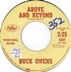 Album herunterladen Buck Owens - Above And Beyond Til These Dreams Come True
