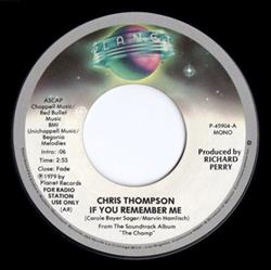 Download Chris Thompson - If You Remember Me