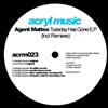 Agent Matteo - Tuesday Has Gone ep Incl Remixes