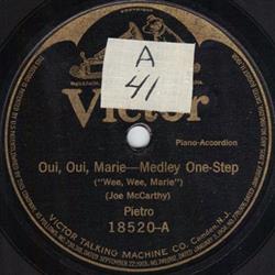 Download Pietro All Star Trio - Oui Oui MarieMedley Sweet N Pretty