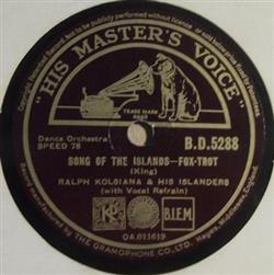 Download Ralph Kolsiana & His Islanders - Song Of The Islands Aloha Oe