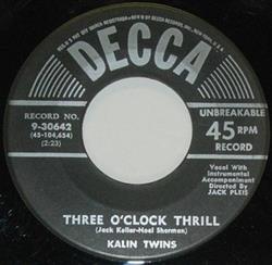 Download Kalin Twins - Three OClock Thrill