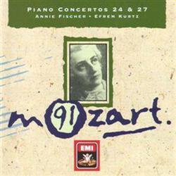 Download Mozart, Annie Fischer, Efrem Kurtz - Piano Concertos 24 27