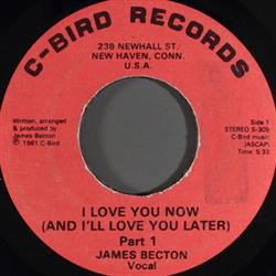 Download James Becton - I Love You Now And Ill Love You Later