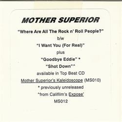 Download Mother Superior - Mother Superiors Kaleidoscope