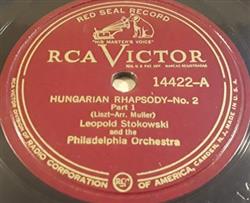 Download Leopold Stokowski And The Philadelphia Orchestra - Hungarian Rhapsody No 2