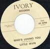 écouter en ligne Little Irvin - Whos Loving You
