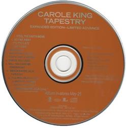 Download Carole King - Tapestry Expanded Edition Limited Advance