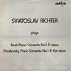 ouvir online Sviatoslav Richter Bach, Tchaikovsky - Piano Concerto No1 D Minor Piano Concerto No1 B Flat Minor