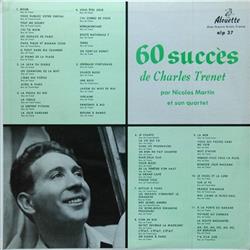 Download Nicolas Martin Et Son Quartet - 60 Succès De Charles Trenet