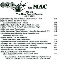 Download Various - MAC AC CD The New Power Source July 1995