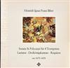 lyssna på nätet Heinrich Ignaz Franz Biber - St Polycarp Sonata Für 8 Trompeten Laetatus Dreikönigskantate Requiem