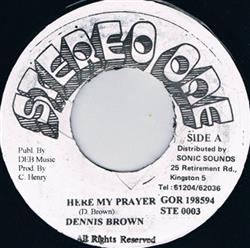 Download Dennis Brown - Here My Prayer