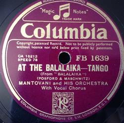 Download Mantovani And His Orchestra - At The Balalaika Harbour Lights