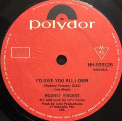 Download Rodney Vincent - Id Give You All I Own