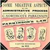 descargar álbum C Northcote Parkinson - Some Negative Aspects Of The Administrative Process