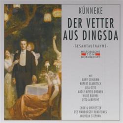 Download Eduard Künneke, Wilhelm Stephan - Der Vetter Aus Dingsda Gesamtaufnahme Hamburg 1953