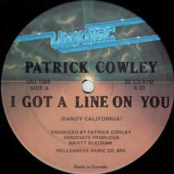 Download Patrick Cowley - I Got A Line On You