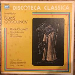 Download Mussorgski, Boris Christoff, Eugenia Zareska, Kim Borg, Nicolai Gedda, Cori Russi di Parigi, Orchestre National De France, Issay Dobrowen - Boris Godounov