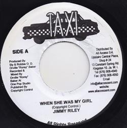 Download Jimmy Riley - When She Was My Girl