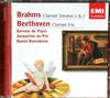 ladda ner album Brahms Beethoven Gervase de Peyer, Jacqueline Du Pré, Daniel Barenboim - Clarinet Sonatas 1 2 Clarinet Trio