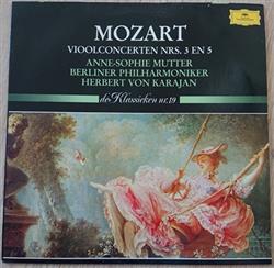 Download Mozart AnneSophie Mutter Berliner Philharmoniker, Herbert von Karajan - Vioolconcerten nrs 3 en 5