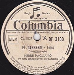 Download Pierre Pagliano Et Son Orchestre De Tangos - El Cabrero Tango Louis XV
