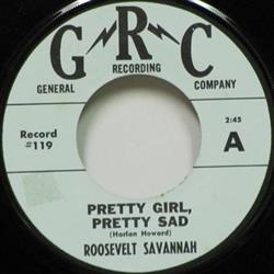 Download Roosevelt Savannah - Pretty Girl Pretty Sad