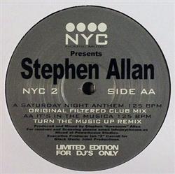 Download Stephen Allan - Saturday Night Music